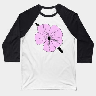 Purple Orchid Baseball T-Shirt